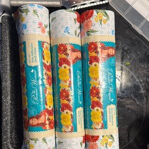 The Pioneer Woman Floral Shelf Liner - Blue, Red, Yellow